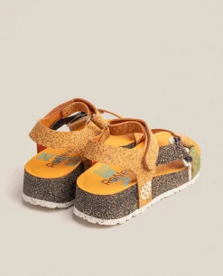 Cheap Yokono Sandalia De Plataforma West 007 Naranja