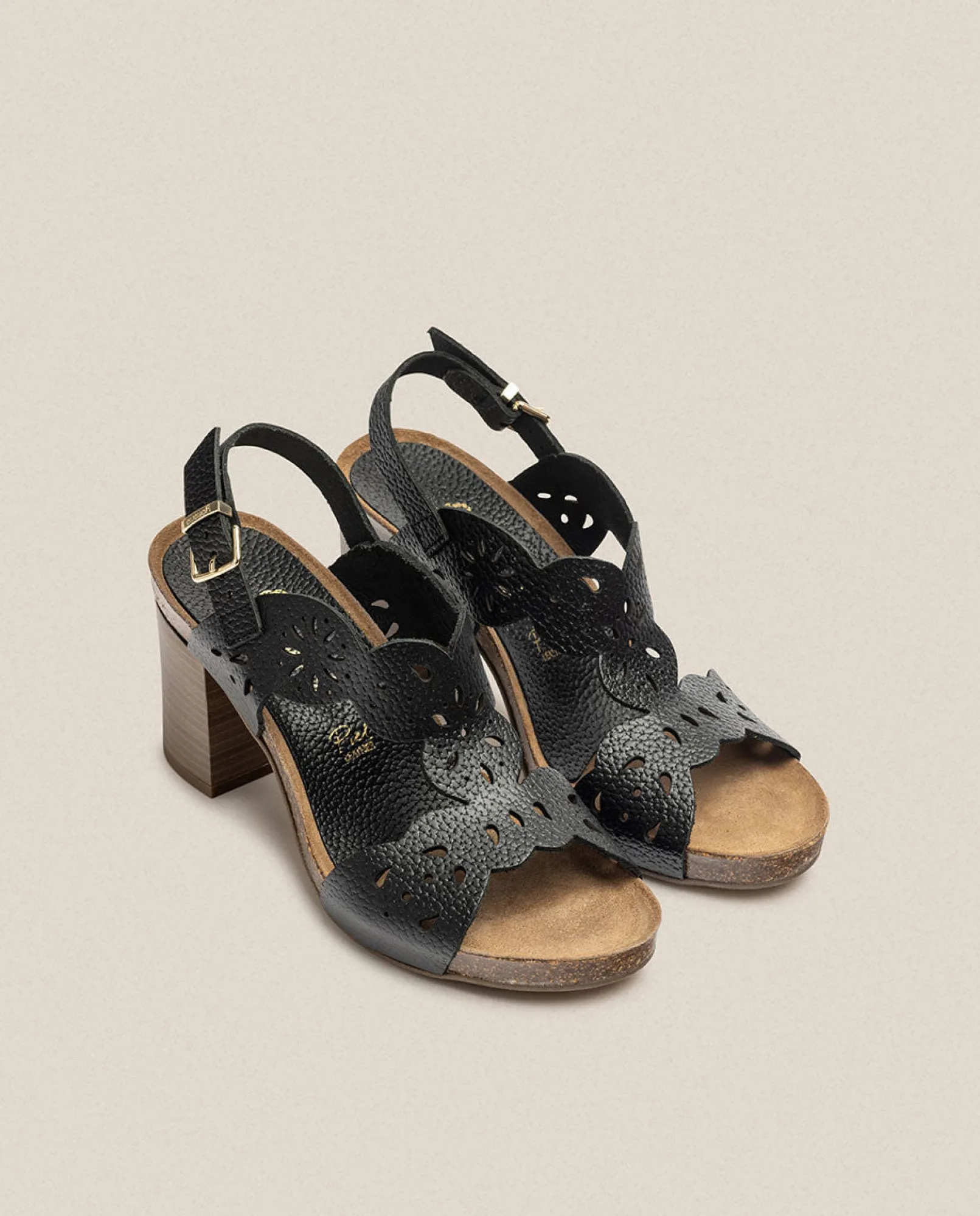 Cheap Yokono Sandalia De Tacón Ponza 006 Negro