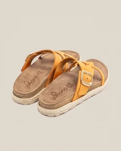 Discount Yokono Sandalia Plana Arena 003 Naranja