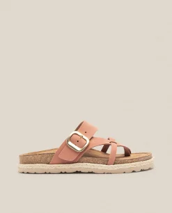 Sale Yokono Sandalia Plana Arena 003 Rosa
