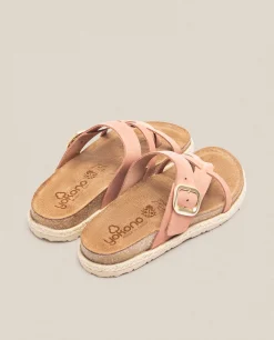 Sale Yokono Sandalia Plana Arena 003 Rosa