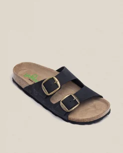 Sale Yokono Sandalia Plana Granada 700 Negro