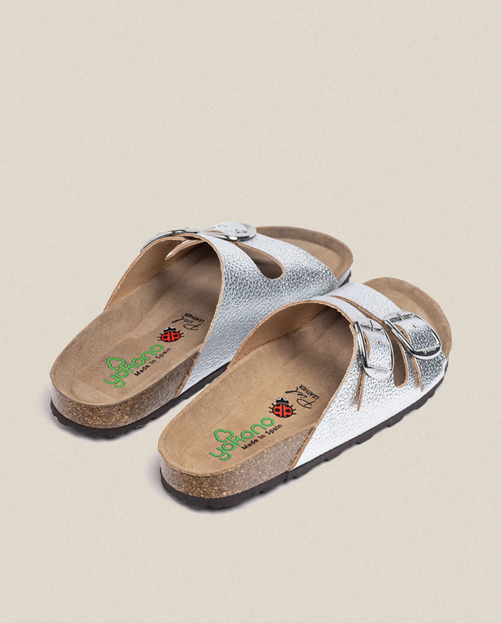 Best Sale Yokono Sandalia Plana Granada 700 Plata