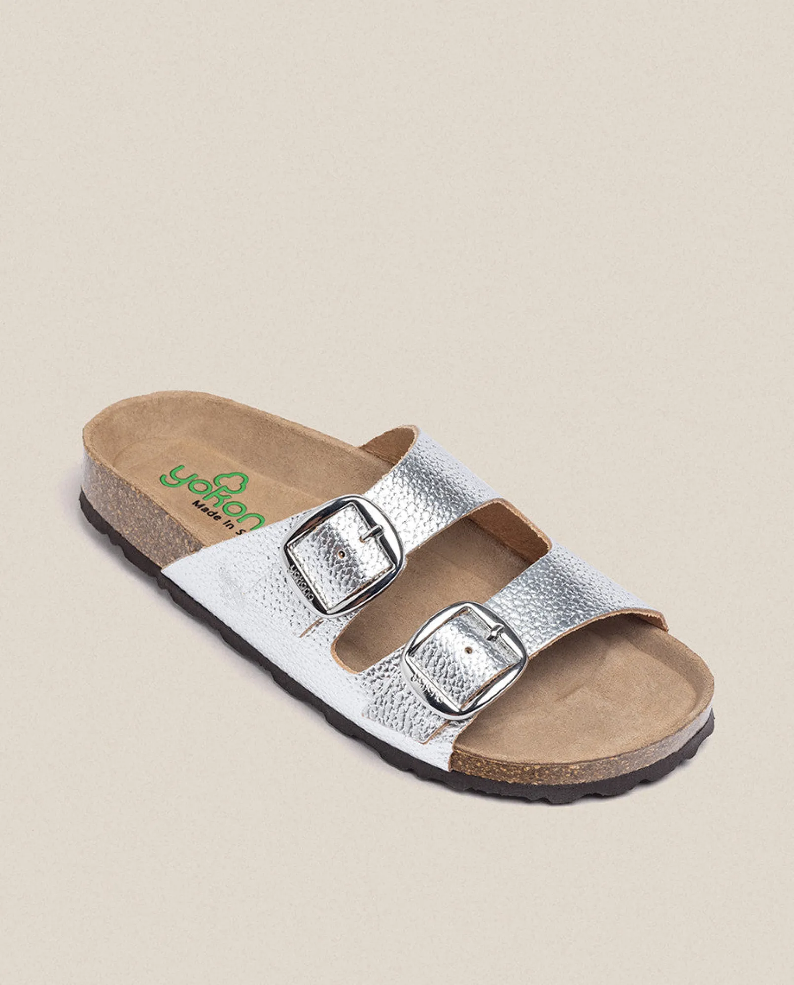 Best Sale Yokono Sandalia Plana Granada 700 Plata