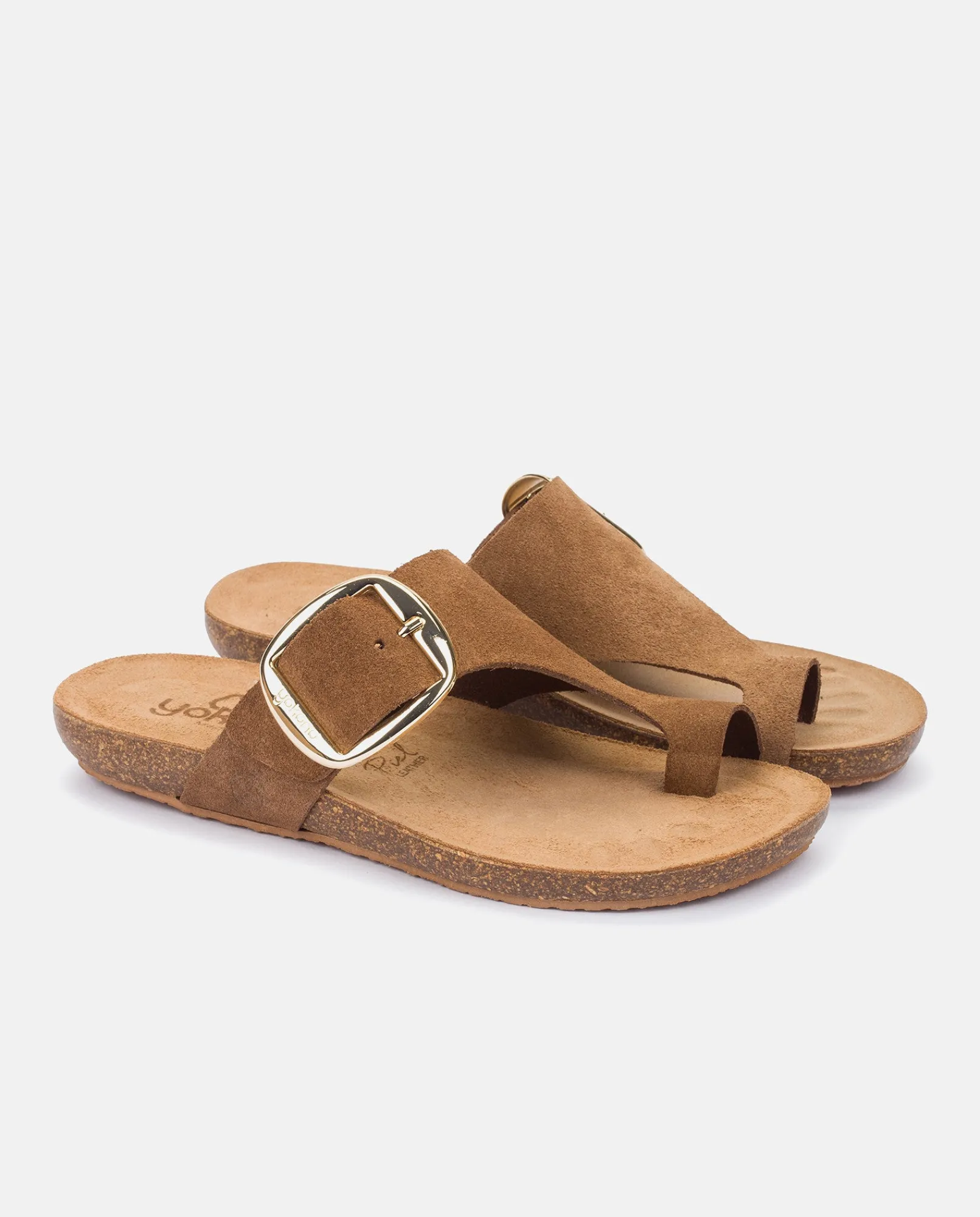 Cheap Yokono Sandalia Plana Ibiza 205 Marron