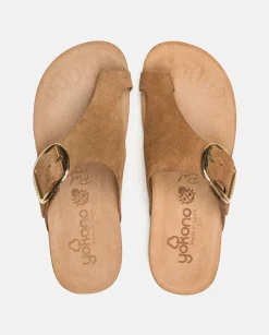 Cheap Yokono Sandalia Plana Ibiza 205 Marron