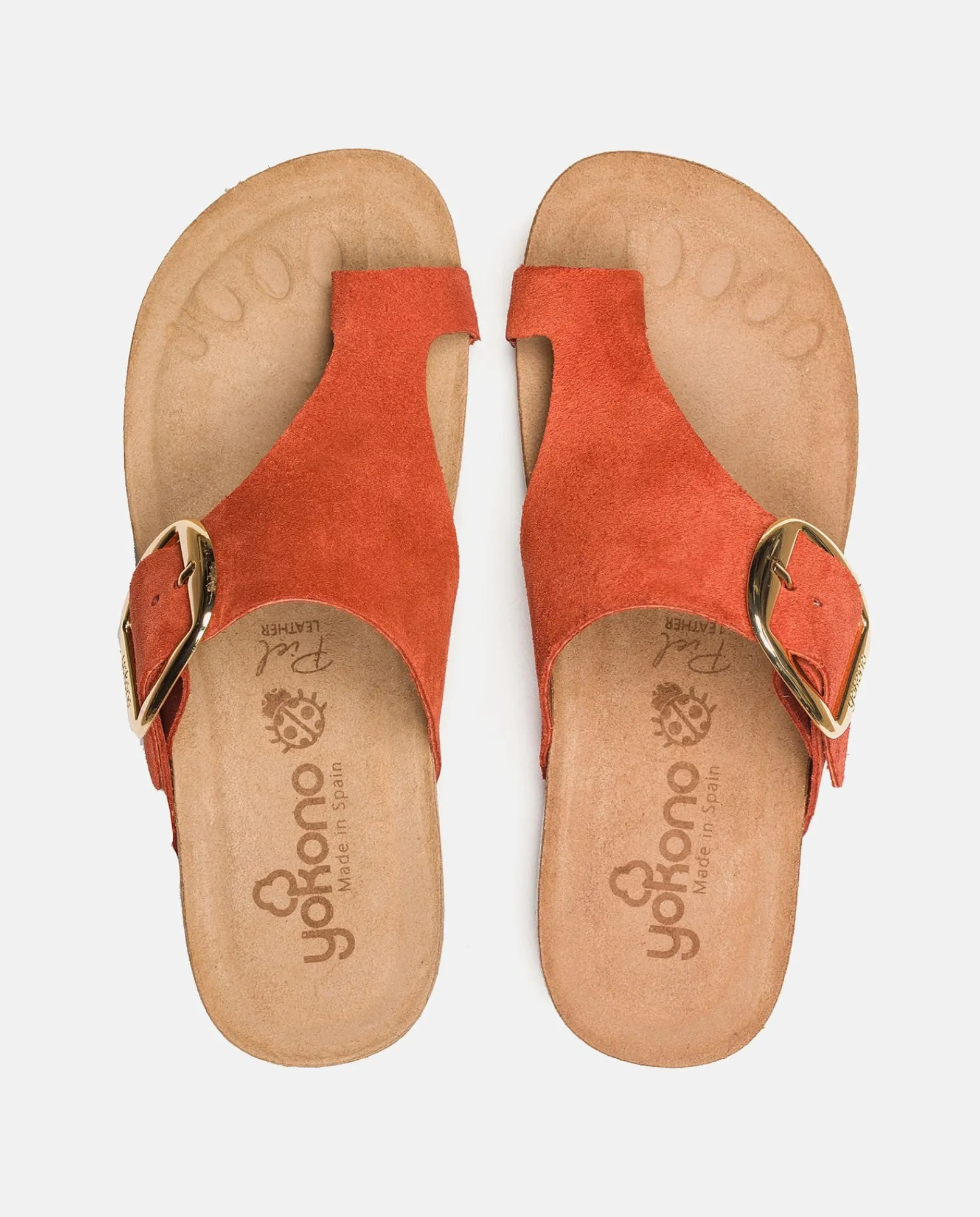 Fashion Yokono Sandalia Plana Ibiza 205 Naranja