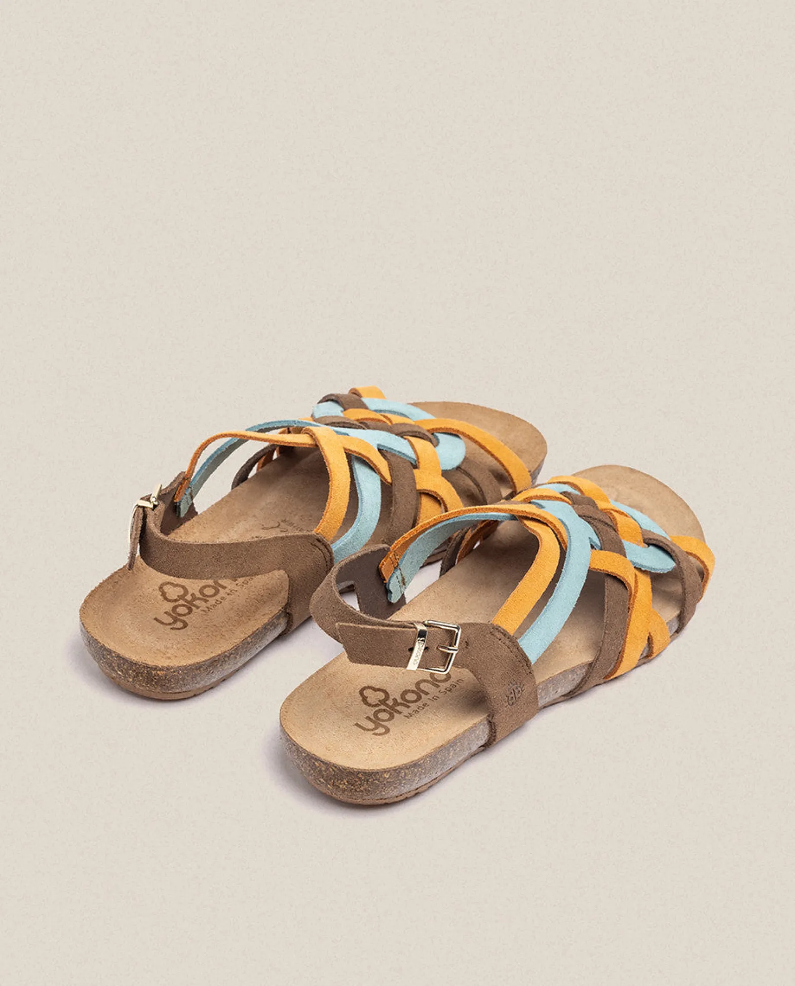 Sale Yokono Sandalia Plana Ibiza 175 Naranja