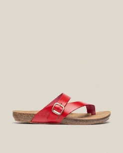 Best Yokono Sandalia Plana Ibiza 013 Rojo