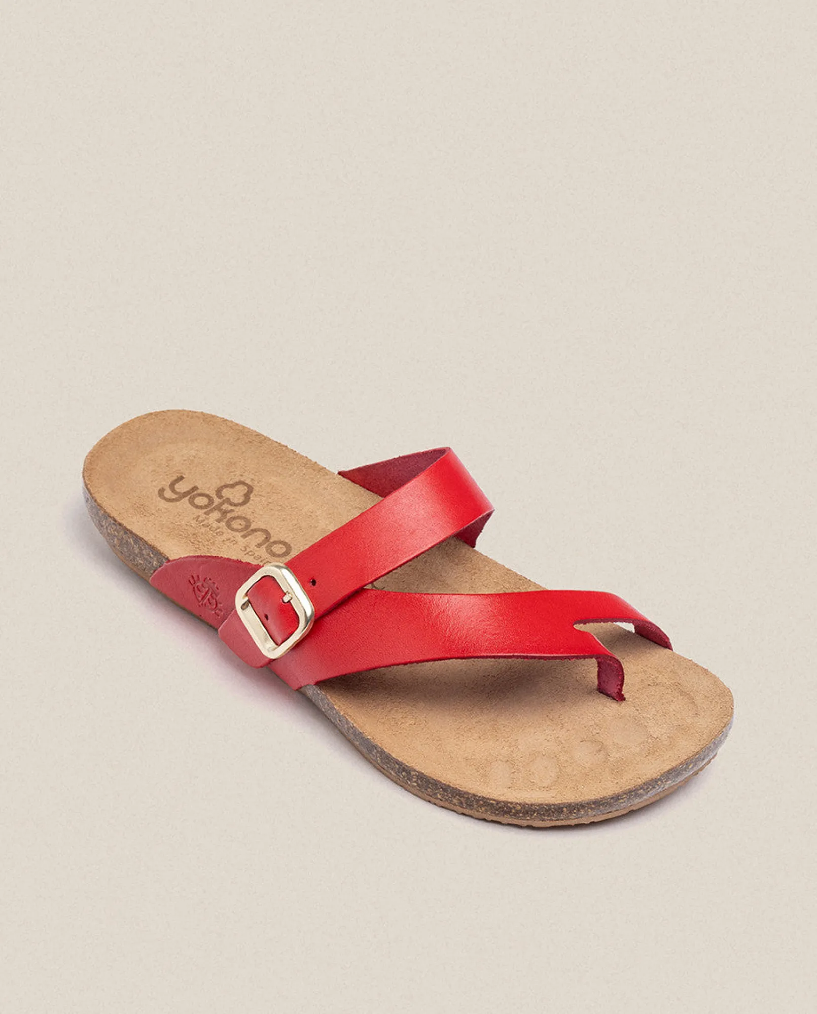 Best Yokono Sandalia Plana Ibiza 013 Rojo