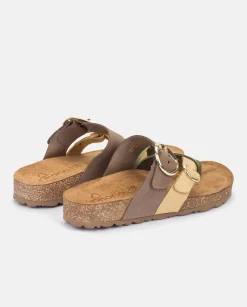 Clearance Yokono Sandalia Plana Jerba 122 Amarillo