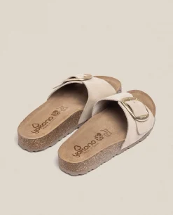 Sale Yokono Sandalia Plana Jerba 114 Beige