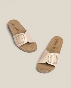 Store Yokono Sandalia Plana Jerba 114 Beige