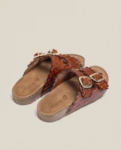 Clearance Yokono Sandalia Plana Jerba 143 Marrón