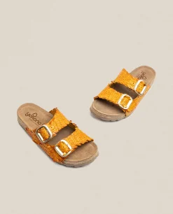 Sale Yokono Sandalia Plana Jerba 143 Naranja