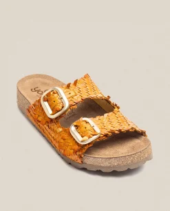 Sale Yokono Sandalia Plana Jerba 143 Naranja