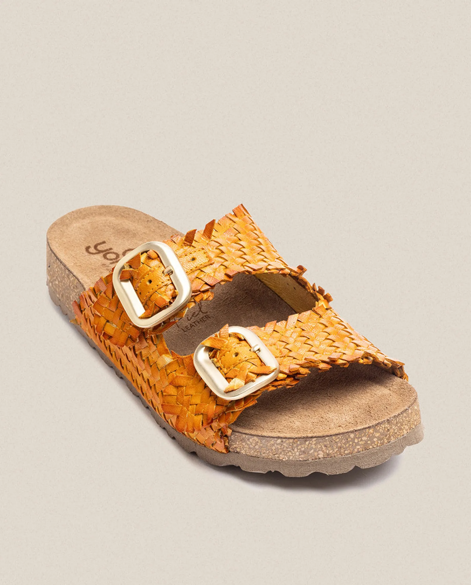 Sale Yokono Sandalia Plana Jerba 143 Naranja