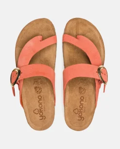Outlet Yokono Sandalia Plana Jerba 113 Rojo