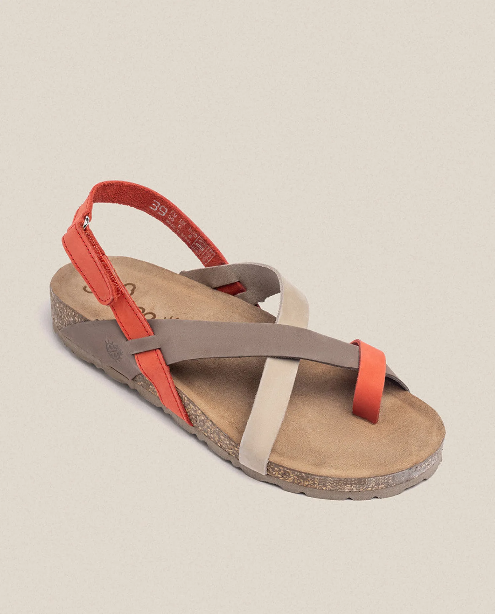 Best Sale Yokono Sandalia Plana Jerba 718 Rojo
