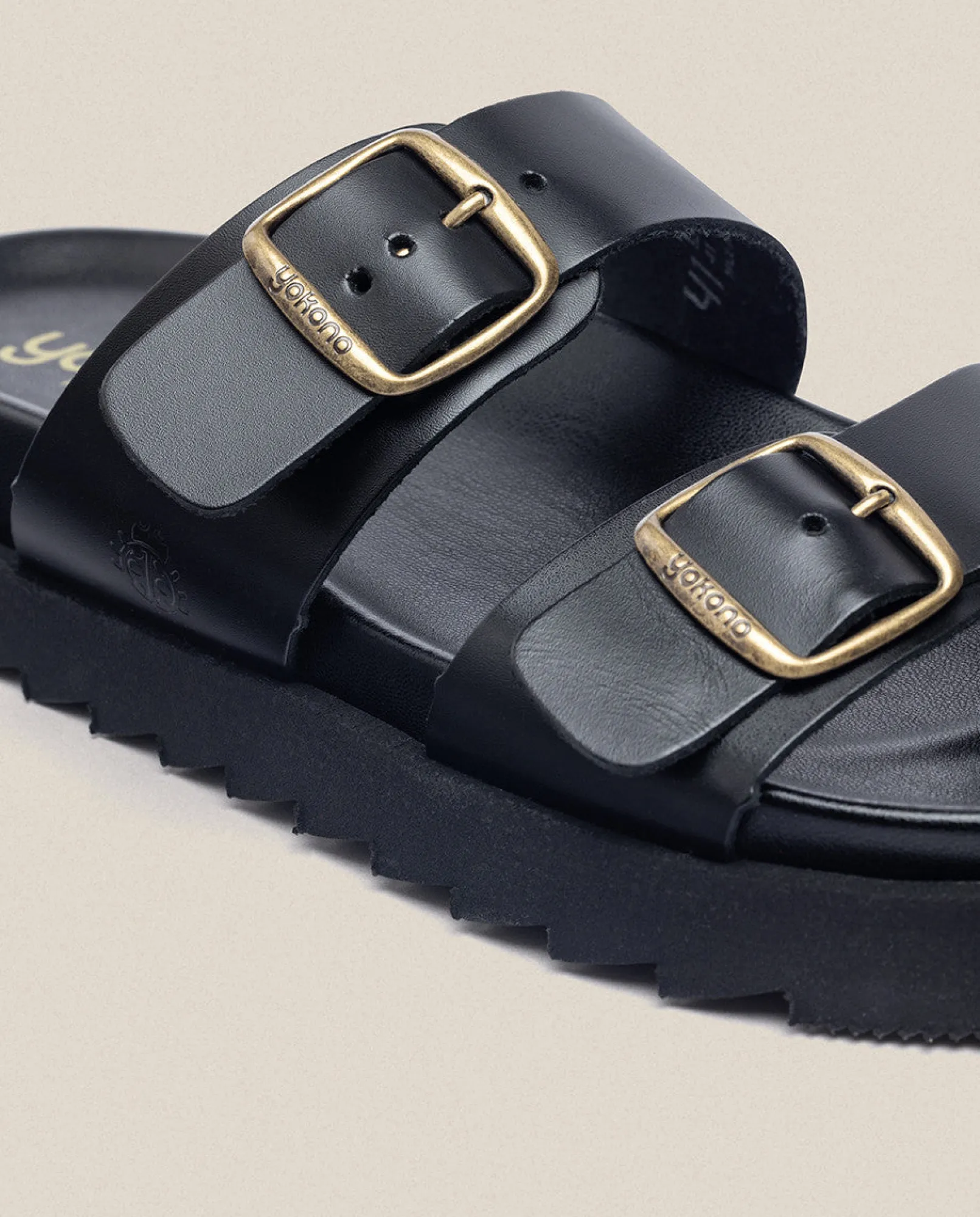 Discount Yokono Sandalia Plana Man 001 Negro