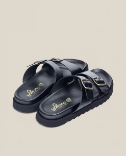 Discount Yokono Sandalia Plana Man 001 Negro