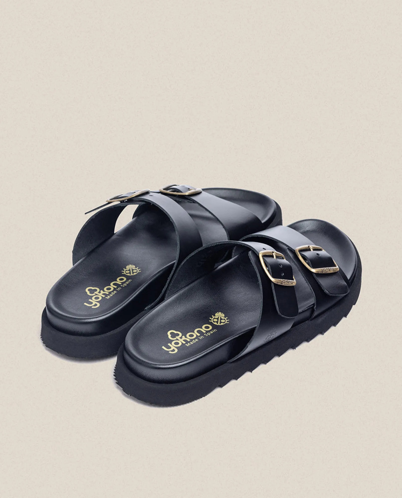 Discount Yokono Sandalia Plana Man 001 Negro