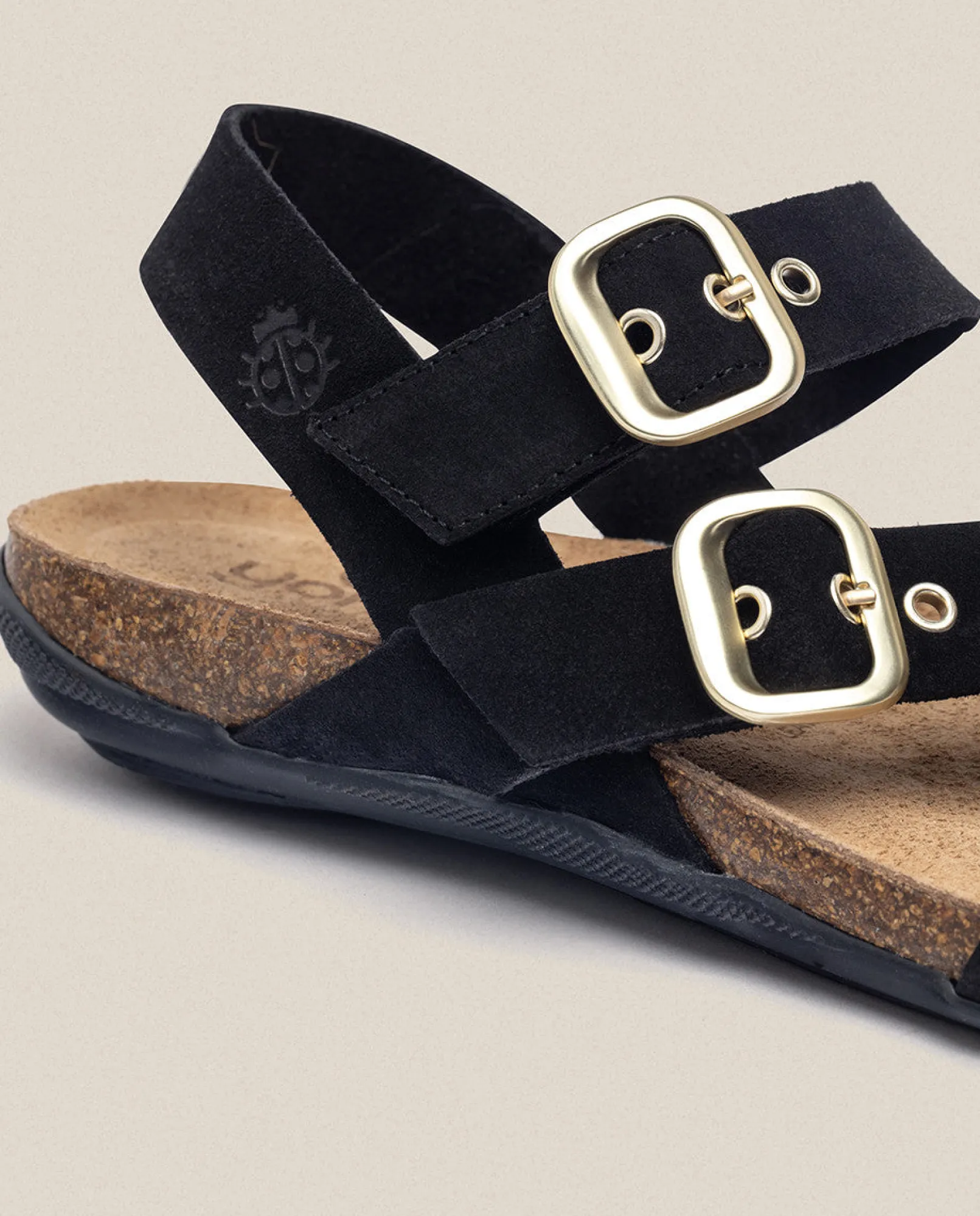 Store Yokono Sandalia Plana Manacor 023 Negro
