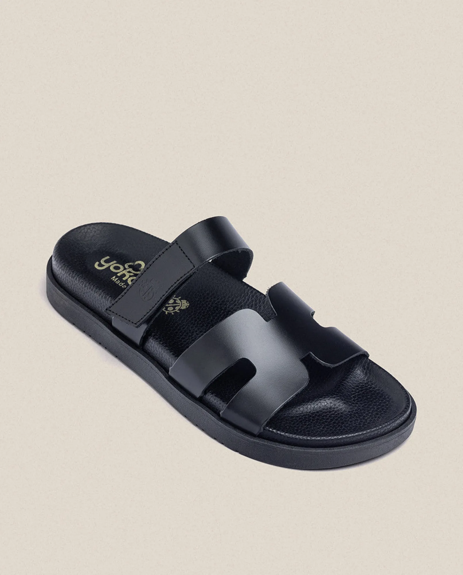 Outlet Yokono Sandalia Plana Morena 125 Negro