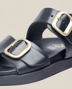 Best Yokono Sandalia Plana Morena 002 Negro