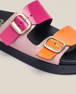 Cheap Yokono Sandalia Plana Morena 004 Rosa