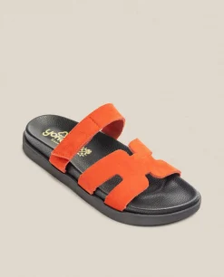Outlet Yokono Sandalia Plana Morena 125 Rojo