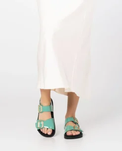 Flash Sale Yokono Sandalia Plana Morena 002 Verde