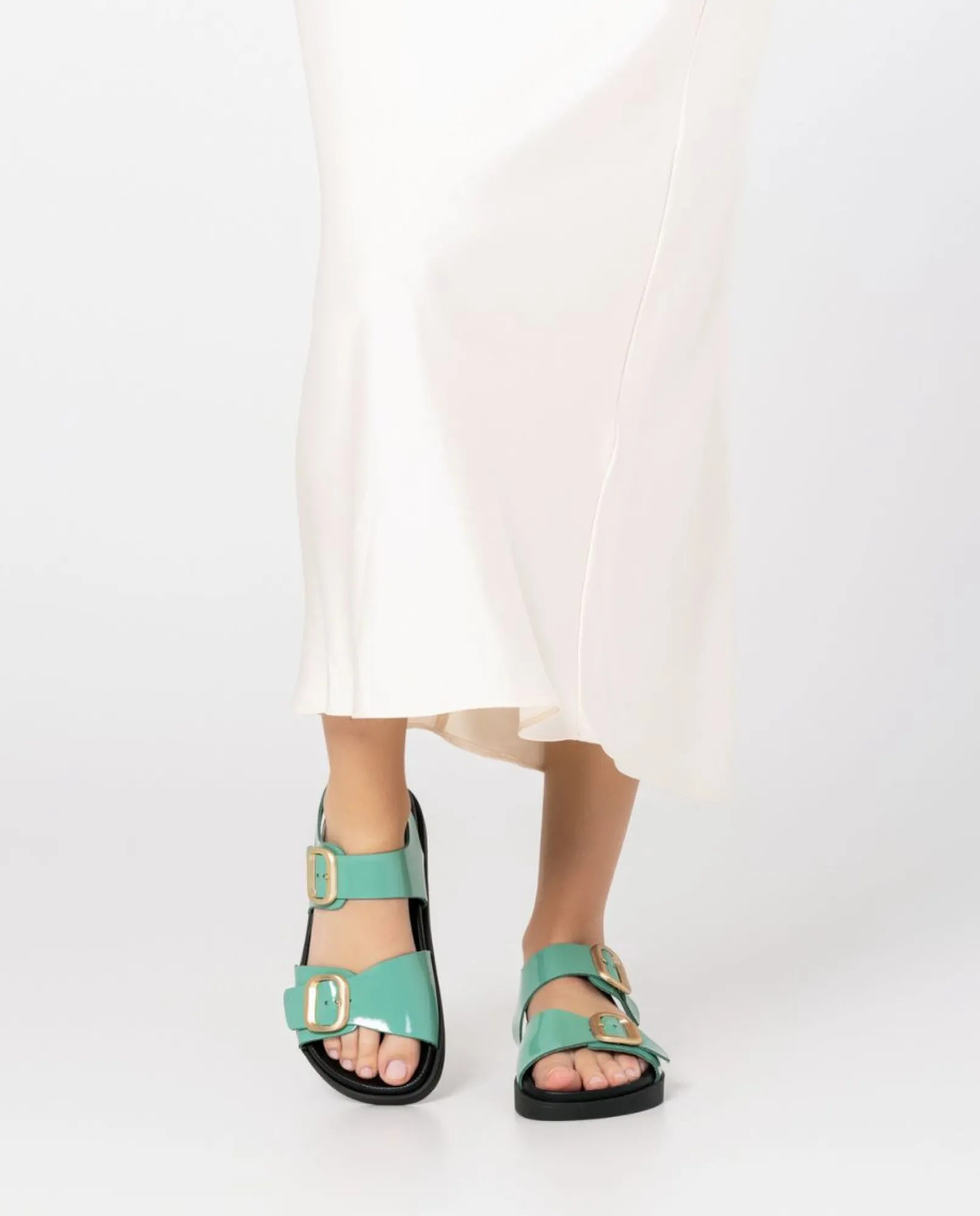 Flash Sale Yokono Sandalia Plana Morena 002 Verde