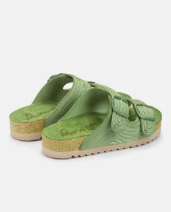 Cheap Yokono Sandalia Plana Noja 003 Verde