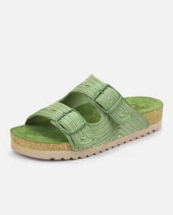 Cheap Yokono Sandalia Plana Noja 003 Verde