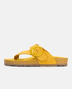Online Yokono Sandalia Plana Rolan 113 Amarillo