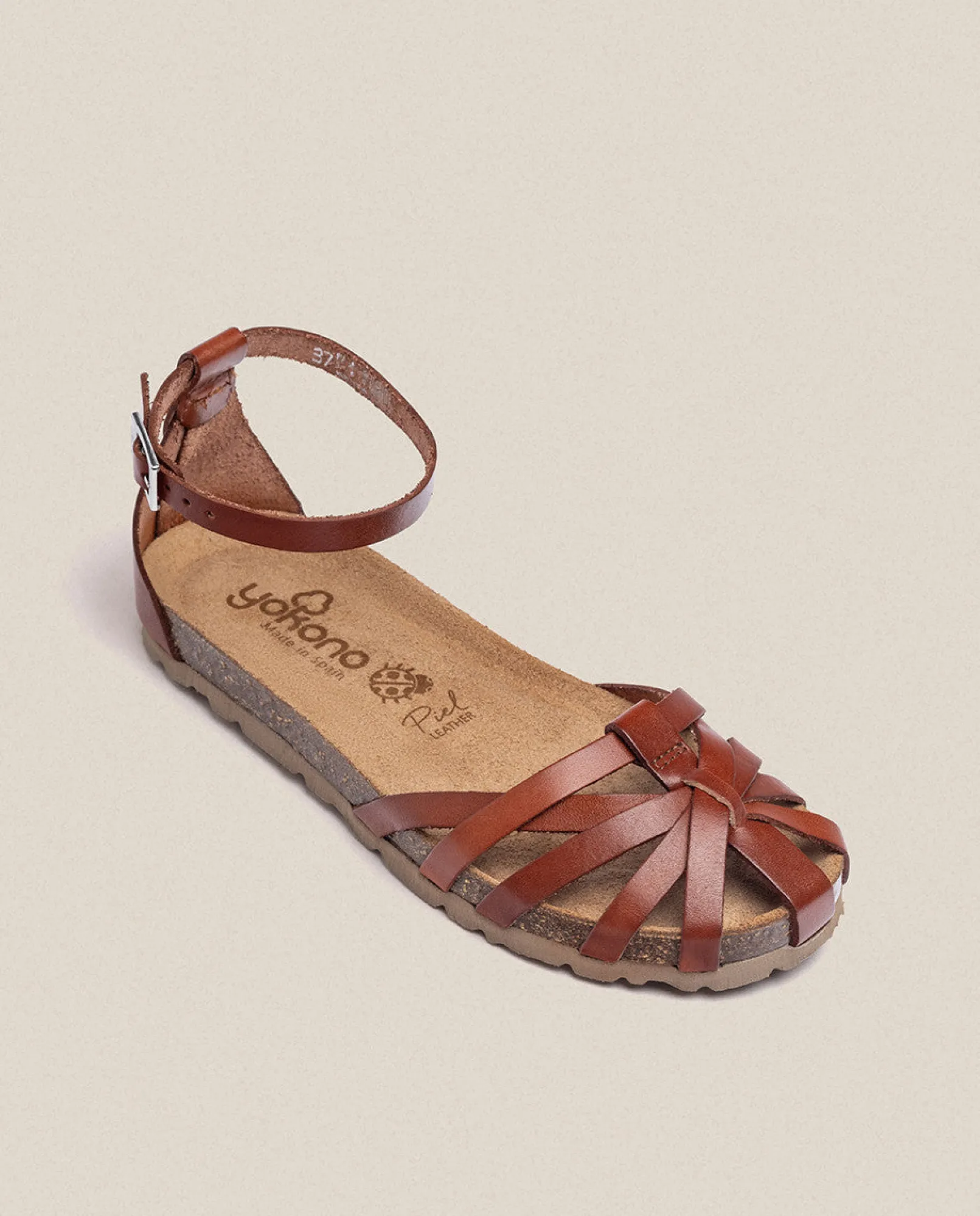 Best Yokono Sandalia Plana Villa 011 Marron