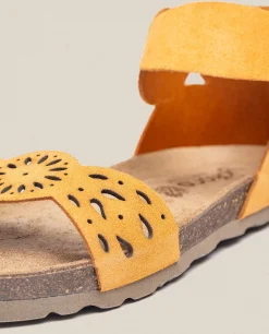 Fashion Yokono Sandalia Plana Villa 086 Naranja
