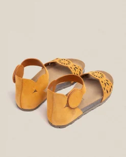 Fashion Yokono Sandalia Plana Villa 086 Naranja