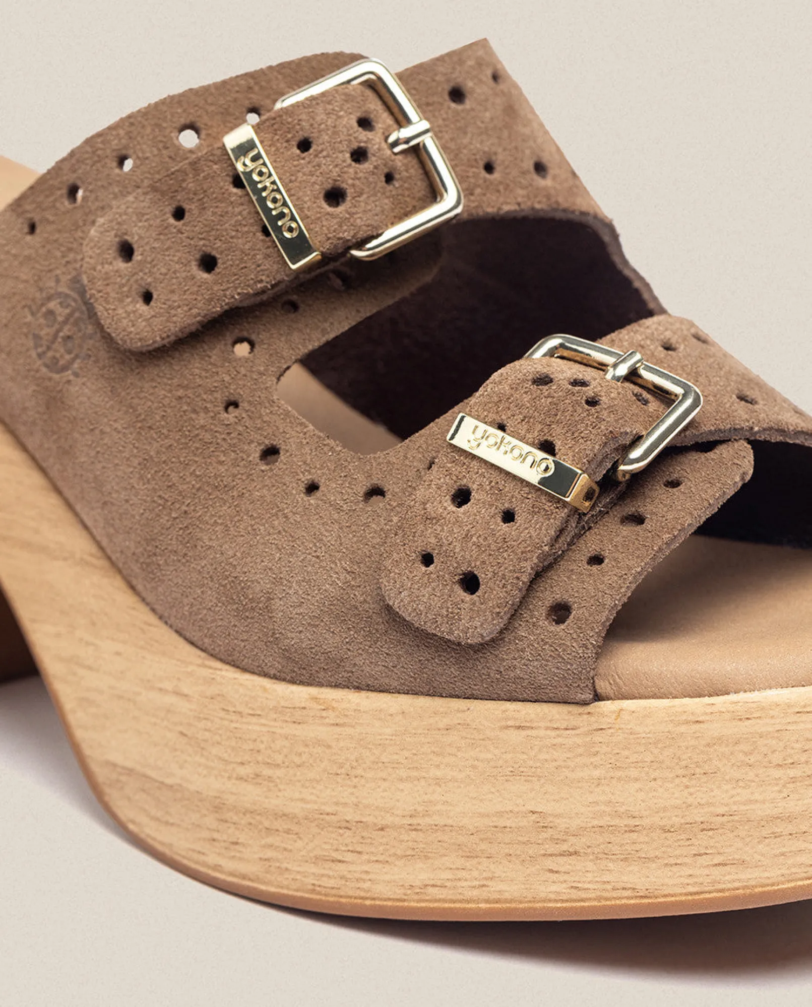Sale Yokono Sandalia Tacón Bonai 003 Marrón