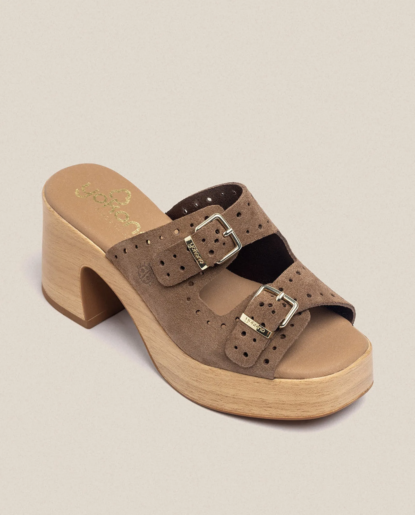 Sale Yokono Sandalia Tacón Bonai 003 Marrón