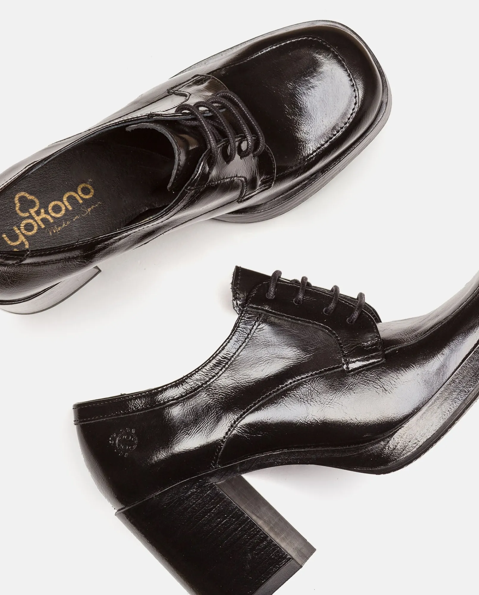 Cheap Yokono Zapato De Tacón Kolin 003 Negro