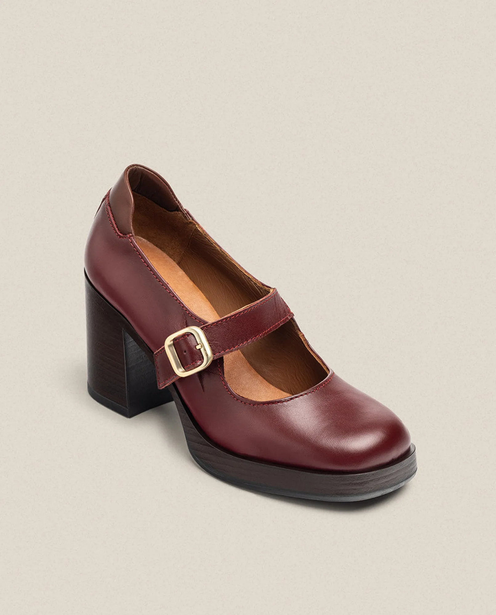 Hot Yokono Zapato De Tacón KOLIN-010 Burdeos