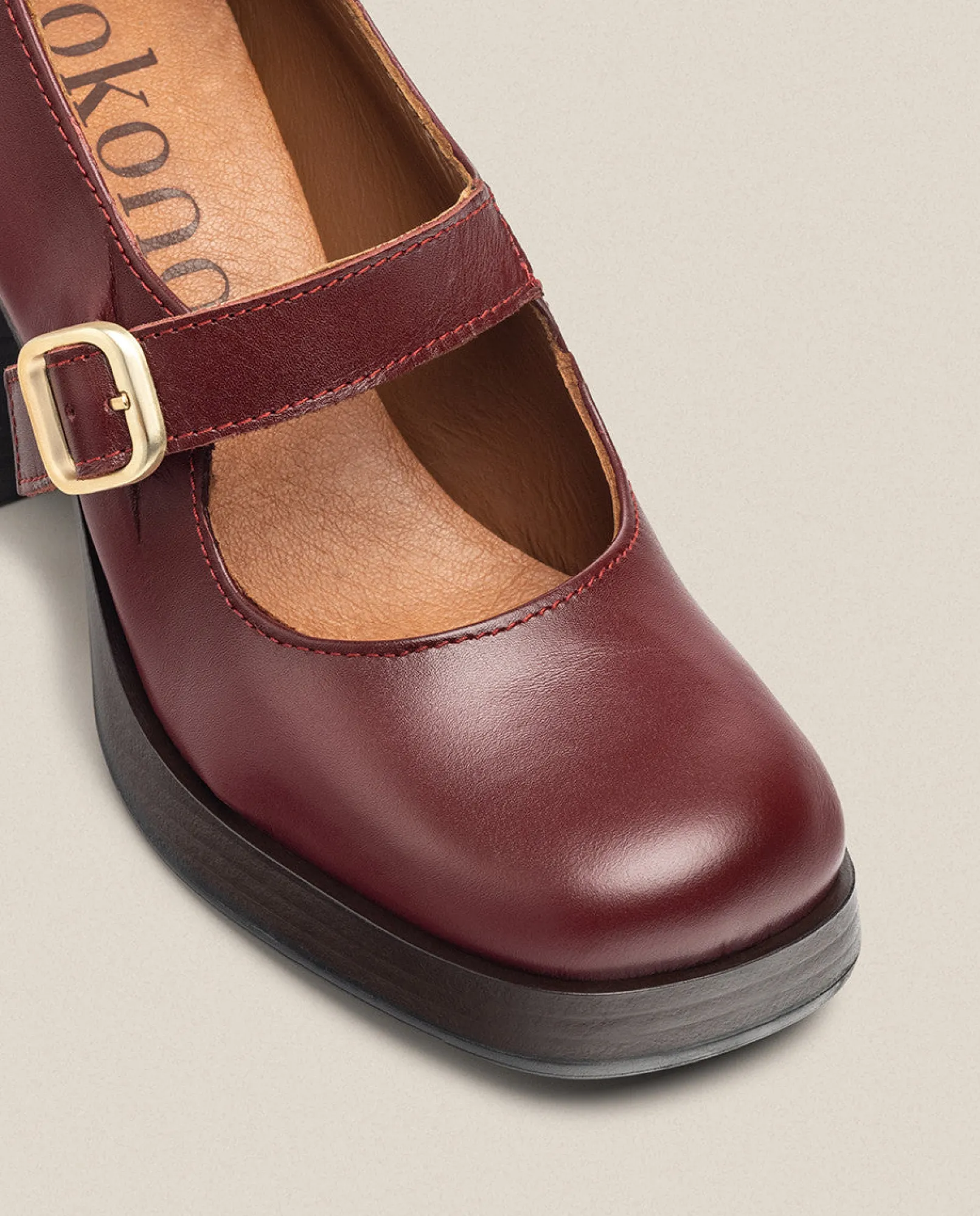 Hot Yokono Zapato De Tacón KOLIN-010 Burdeos