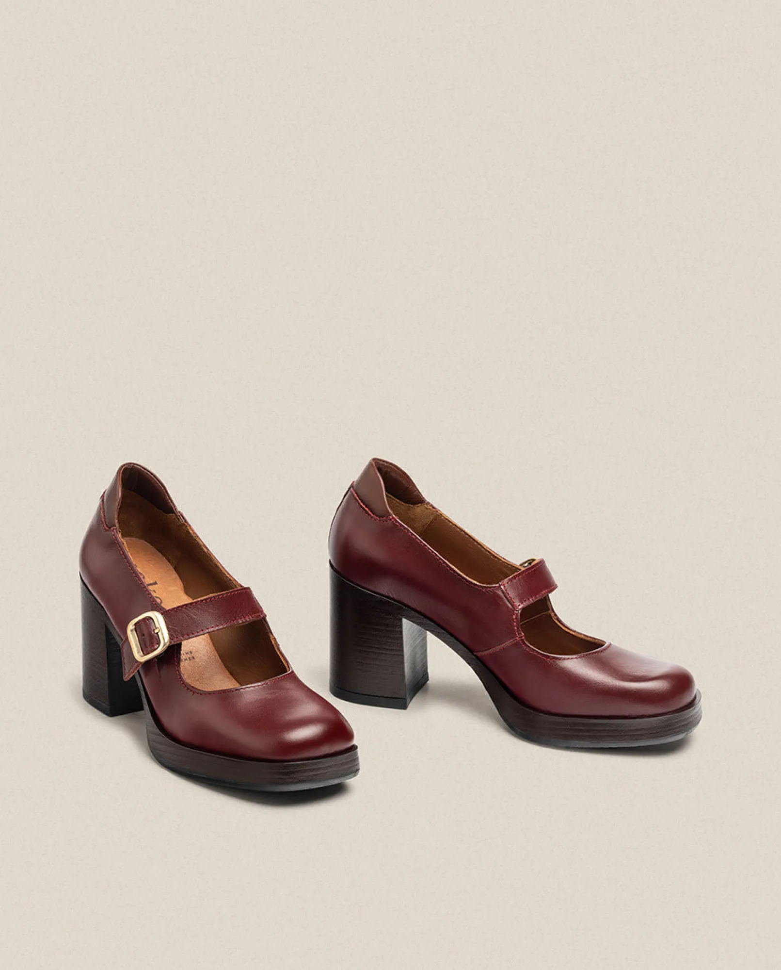 Hot Yokono Zapato De Tacón KOLIN-010 Burdeos