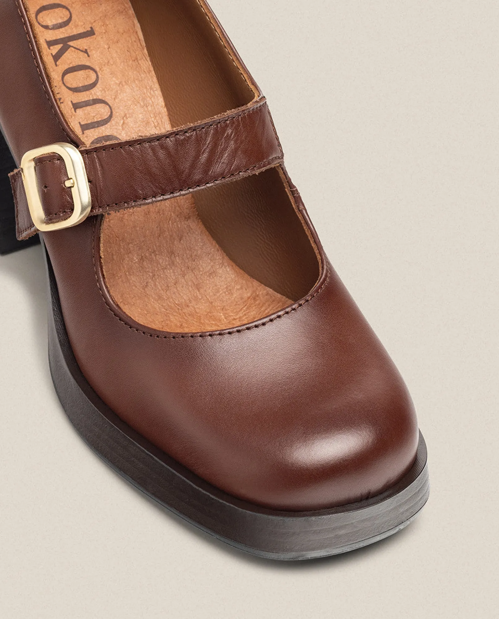 Cheap Yokono Zapato De Tacón KOLIN-010 Marrón