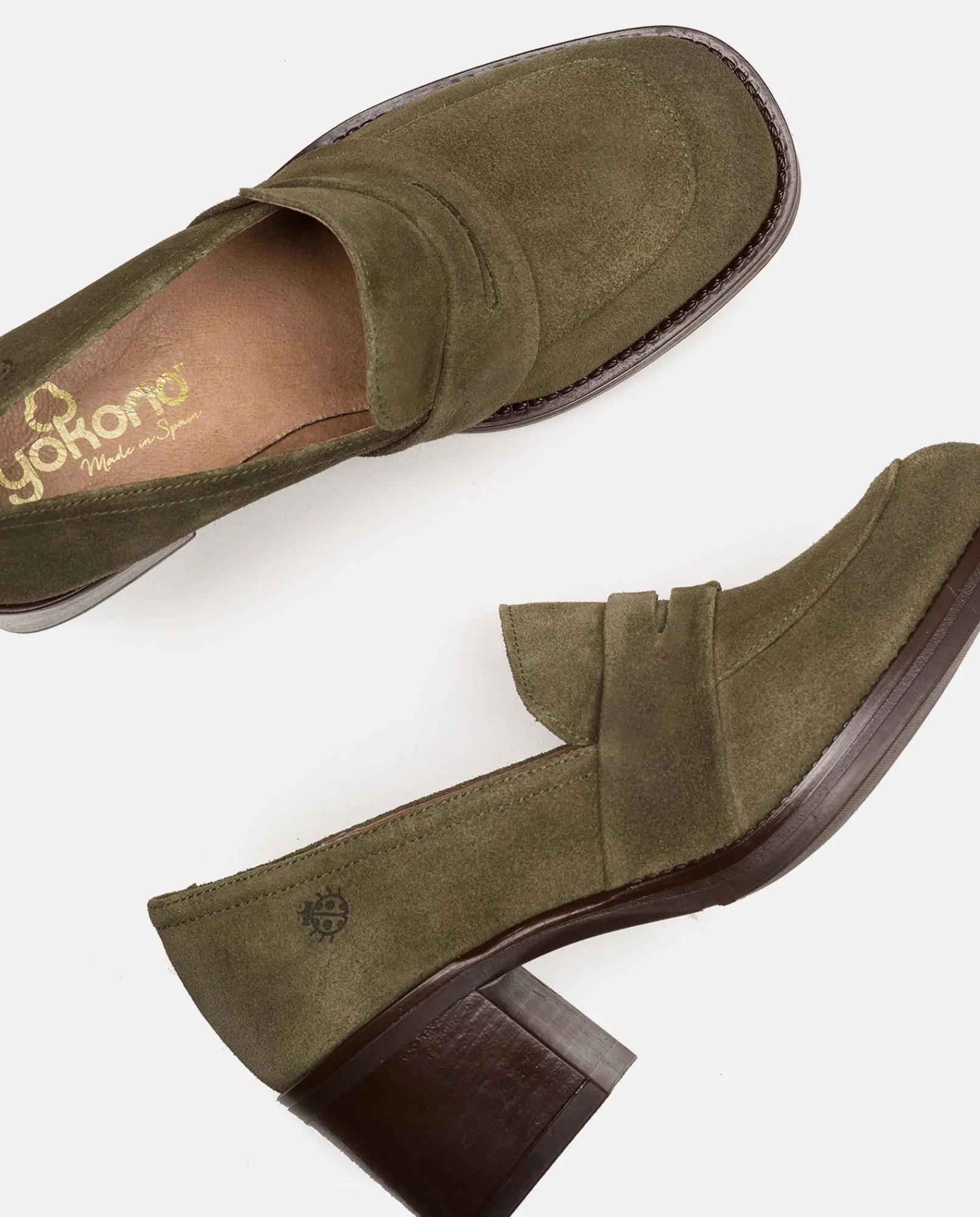 Cheap Yokono Zapato De Tacón Landas 001 Cedro