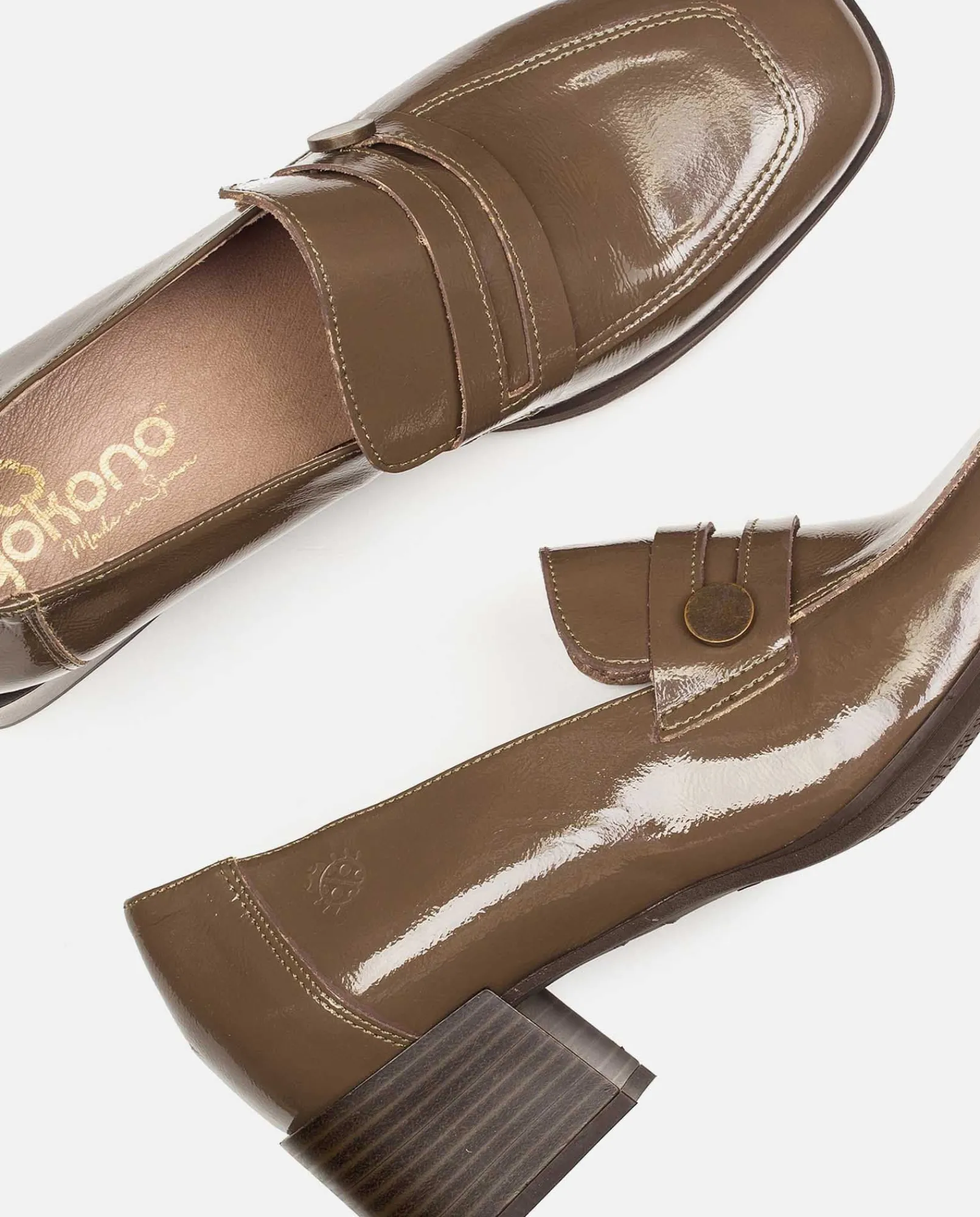 Cheap Yokono Zapato De Tacón NAJAC-001 Marrón