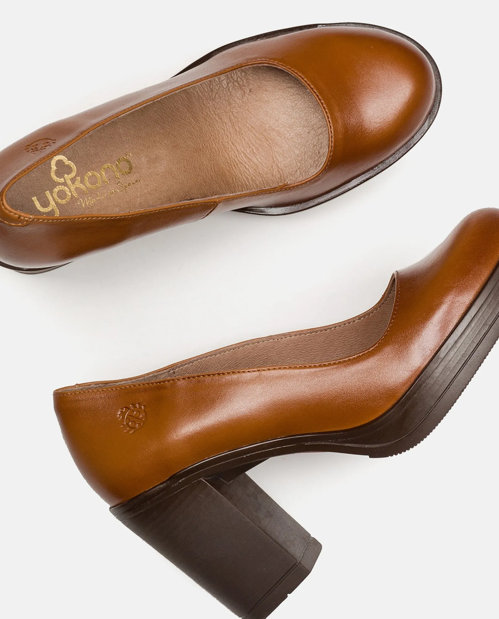 Sale Yokono Zapato De Tacón PILSEN-007 CUERO