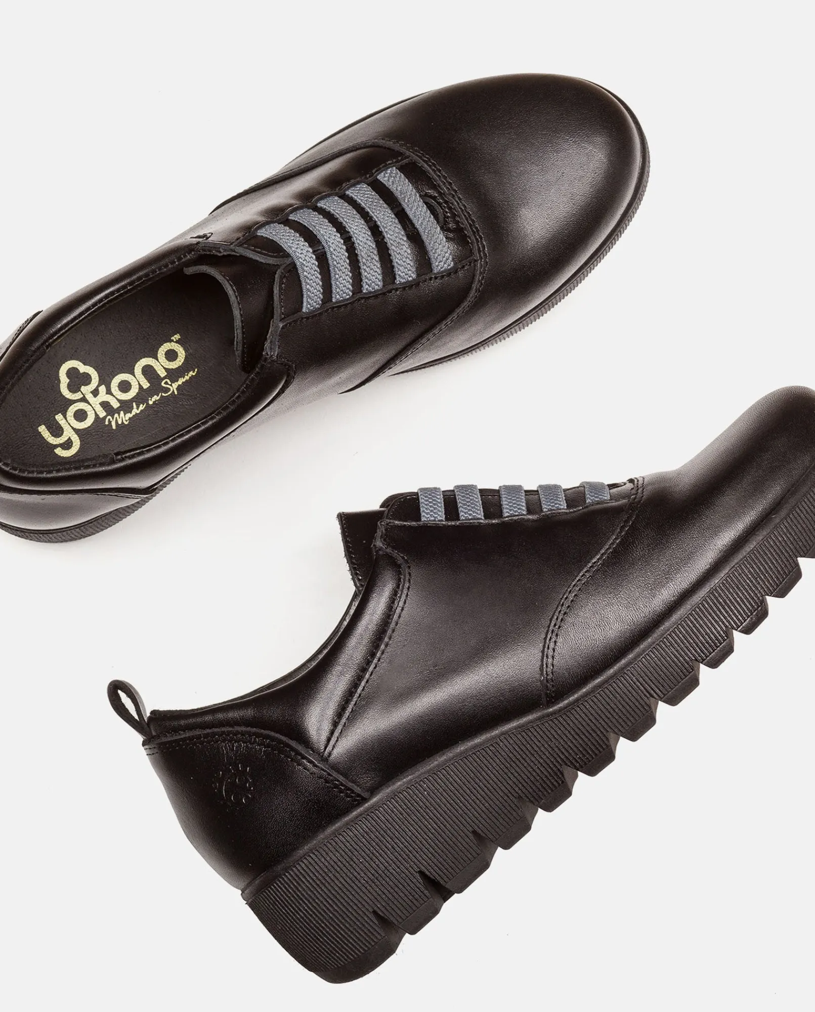 New Yokono Zapato Plano Atenas 035 Negro